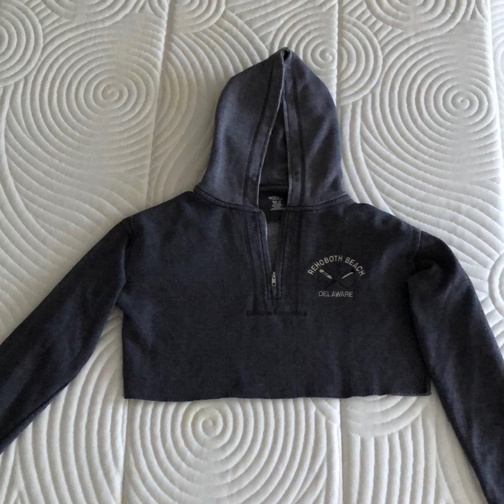 Rehoboth Beach Delaware Cropped Sweatshirt